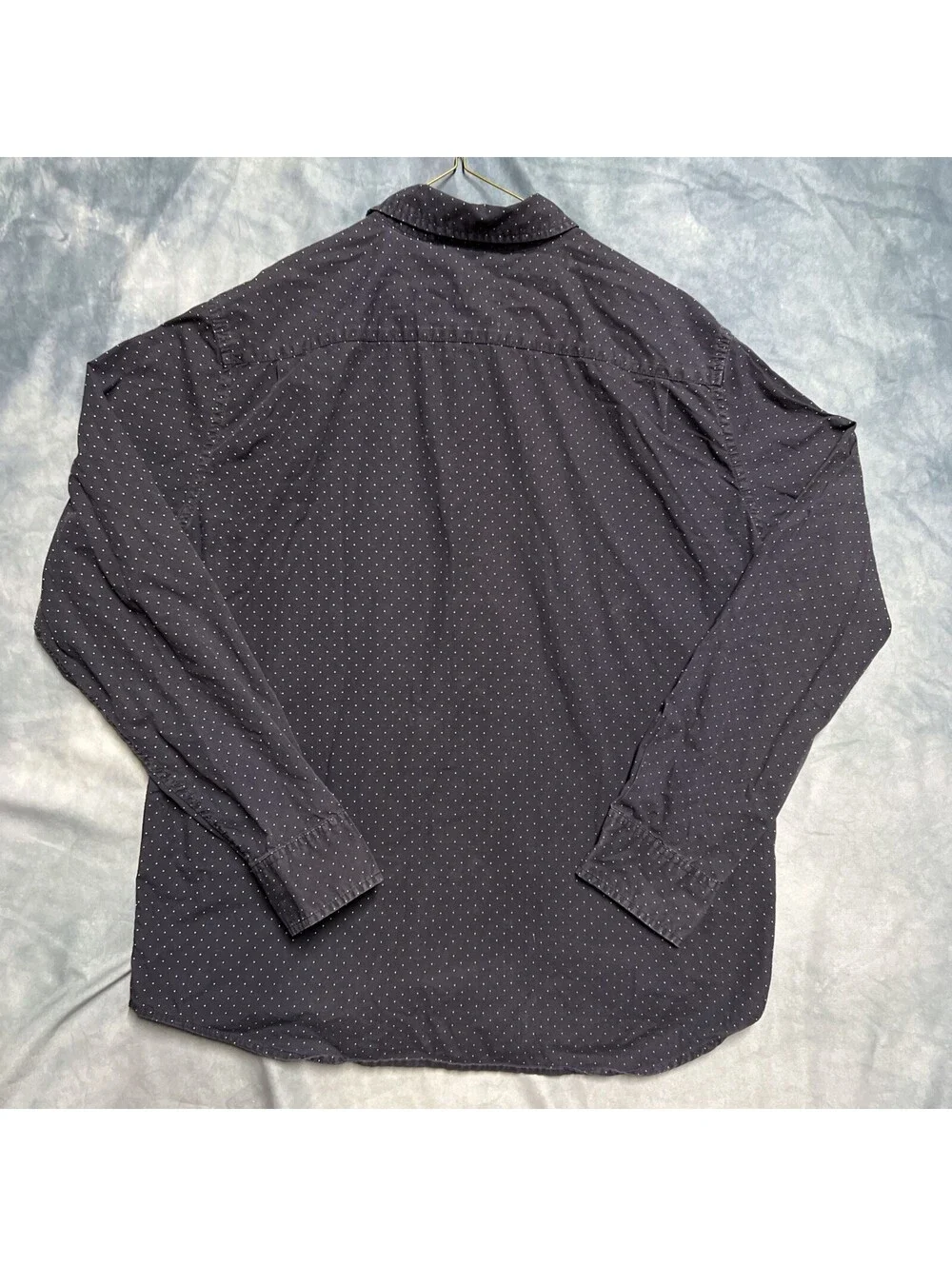 Levi’s Blue Tiny Dot Shirt Long Sleeve L  - 1208-2G